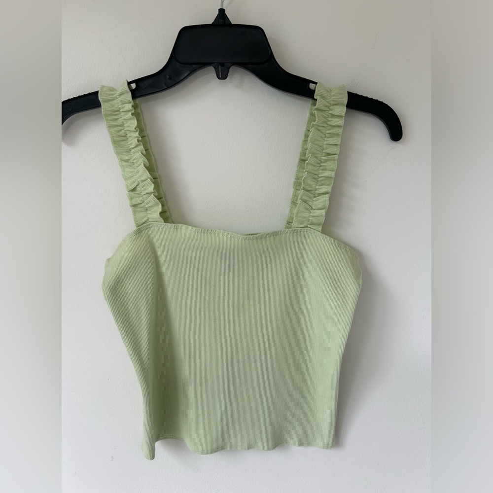 Green top forever 21 size medium